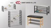 Shoe Rack Bench with Shoe Storage