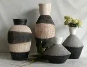 LINEYO and TRILO Handcrafted Vase Collections