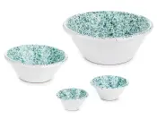 Bát gốm họa tiết đá cẩm thạch phong cách Tuscan làm thủ công