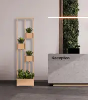PATKAR Planter with Trellis