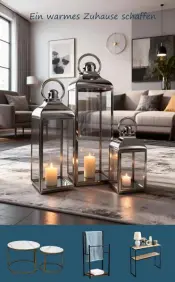Lanterns Lamp Stainless Steel
