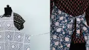Block Printed Kitchen Apron