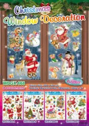 Reusable Christmas Window Decoration