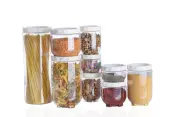 SpinSave Stackable Locking Containers