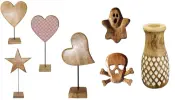 Mango Wood Christmas Decor