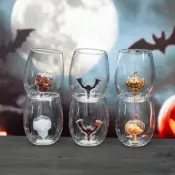 Halloween Borosilicate Egg Cups