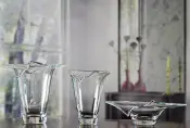 Glass Vases Bowls and Plates