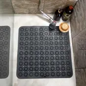 Square Massage Bath Mat
