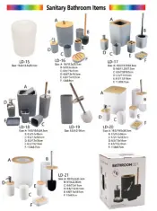 Sanitary Bathroom Items