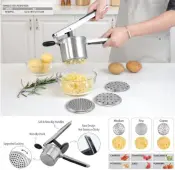 Stainless Steel Potato Ricer