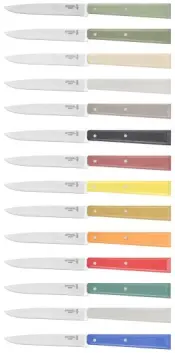 Opinel Bon Appetit New Colors Knives
