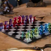 Multicolor Chessboard Acrylic Furniture