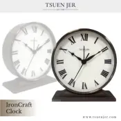 Tsuen Jer Iron Mocha Clock