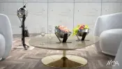 SPACE Buffet Line and Champagne Buckets
