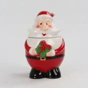 Christmas Ceramic Jar