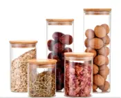 High Borosilicate Glass Jar