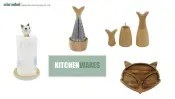Wooden Fish Pepper Mills