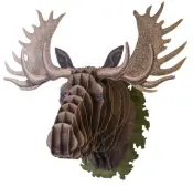 3D Animal Head Wall Decor