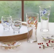 Premium Nippon Taste Lucky Birds Glassware