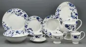 New Bone China 47pcs Dinner Set