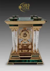 Luxury Malachite Clock
