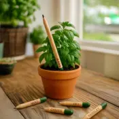 Pencil Shaped Planter