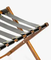 Luggage Rack with Leather Straps