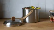 Stainless Steel 7L Compost Bin