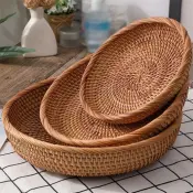 Rattan Basket Set of 3