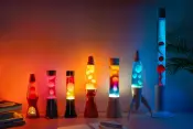 Fisura Rocket Lava Orange Lamp