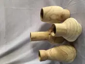 Natural Wooden Vase