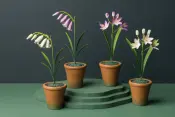 Metal Botanicals Decor Collection