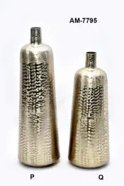Fantasy Exports Aluminium Champagne Flower Vase