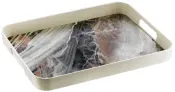 Bandeja de melamina decorada
