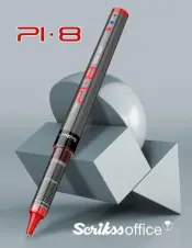 Scrikss PI-8 Red Rollerball Ink Pen