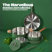 COOKUT Peralatan Masak Stainless Steel Tanpa Nikel yang Menakjubkan