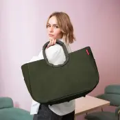 Reisenthel Loopshopper L Cords Dark Matcha