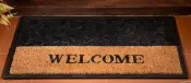 Coir Insert Rubber Tray Mat