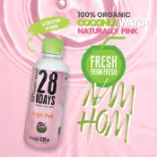 Virgin Pink—%100 organik Nam Hom hindistan cevizi suyu