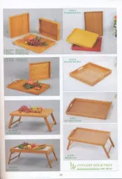 Bamboo Trays for Bed and Table