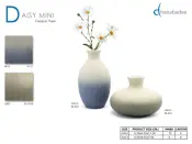 DAISY Porcelain Mini Vases