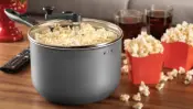 Original Popcorn Maker with Glass Lid