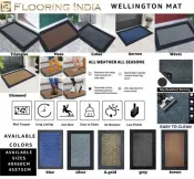Wellington Durable Outdoor Doormat