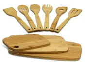 Cutting Board with Utensil