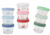 Interlocking Glass Sealed Jar