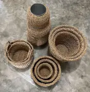 Seagrass Indoor Planters