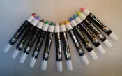 Rainbow Super Jumbo Metallic Crayons