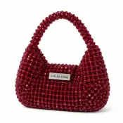 Stracci Berry Handmade Crystal Shoulder Bag