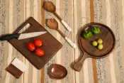 Деревянная посуда для кухни и домашний декор