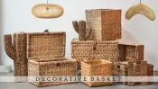 Decorative Woven Basket